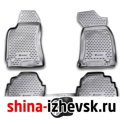Коврик Autofamily коврик в салон полиуретановый серый для VOLLKSWAGEN Passat B5 1996-2005 в Ижевске